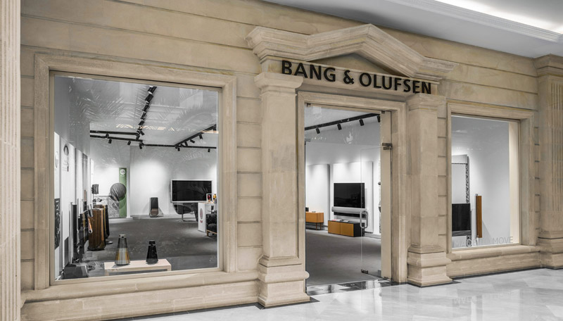 Bang & Olufsen освещение салона